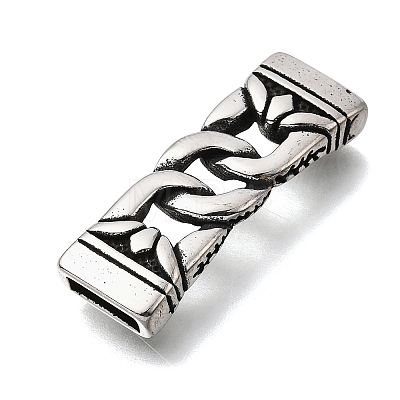 304 Stainless Steel Slide Charms STAS-F356-10AS-01-1