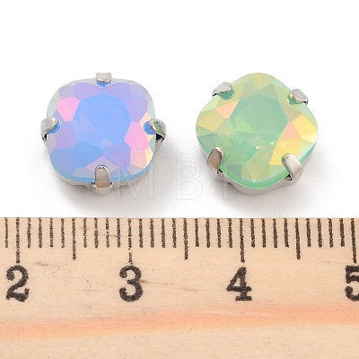 Square Opal Sew On Rhinestones RGLA-G024-07B-P-1