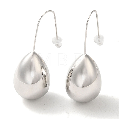 304 Stainless Steel Dangle Earrings EJEW-C085-08P-1