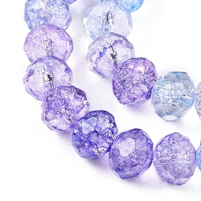 Transparent Glass Beads Strands GLAA-T023-8mm-A11-1