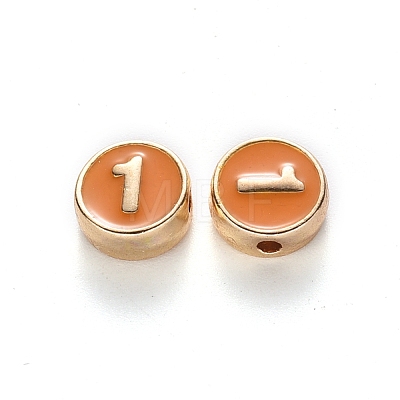 Alloy Enamel Beads ENAM-R055-04-01-RS-1