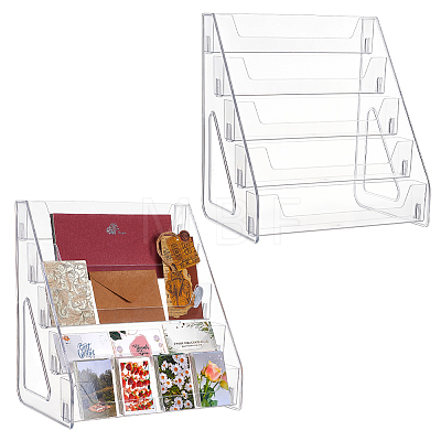 5-Tier Acrylic Organizer Display Riser Holder for Cupcake ODIS-WH0099-205-1