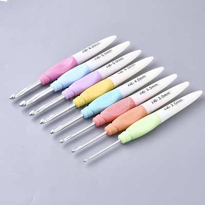 Aluminum Crochet Hooks TOOL-T006-07-1