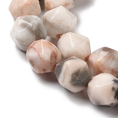 Natural Pink Agate Beads Strands G-Q169-E04-01-1