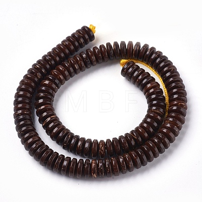 Coconut Beads Strands X-COCO-O009-01-8x3mm-1