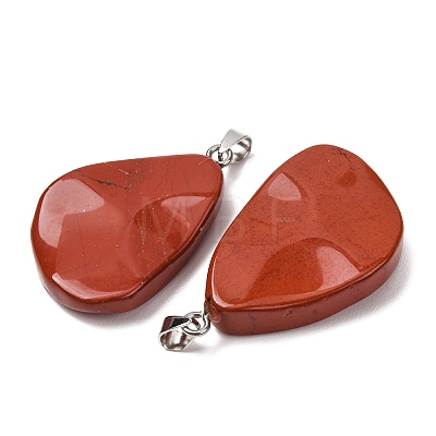 Natural Red Jasper Pendants GG-K002-05I-1