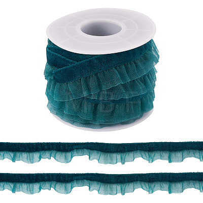 5 Yards Velvet Organza Ribbon SRIB-TA0001-39-1