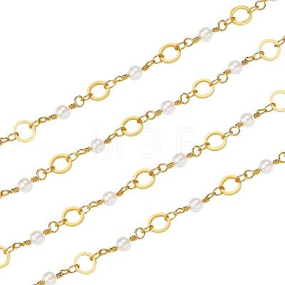 Brass Handmade Beaded Chain CHC-SZ0001-21-1