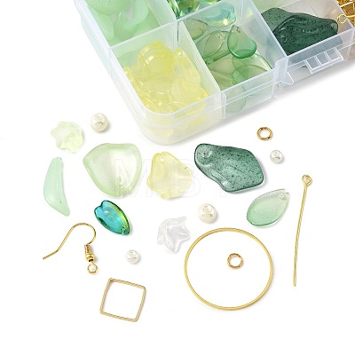 DIY Dangle Earrings Kits DIY-FS0009-02-1