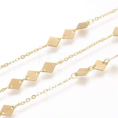 Brass Cable Chain CHC-G011-12G-1