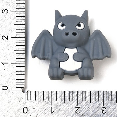 Little Dragon Food Grade Silicone Focal Beads SIL-Q030-29B-1