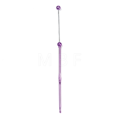 DIY Alloy Beadable Crochet Hooks AJEW-A064-02B-1