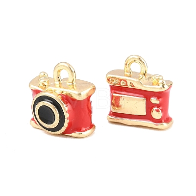 Alloy Enamel Pendants AL-CBA072F-01G-03-1
