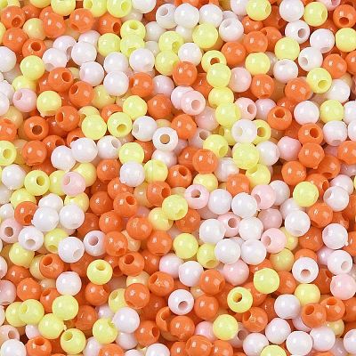 Opaque Acrylic Beads OACR-H118-07A-05-1