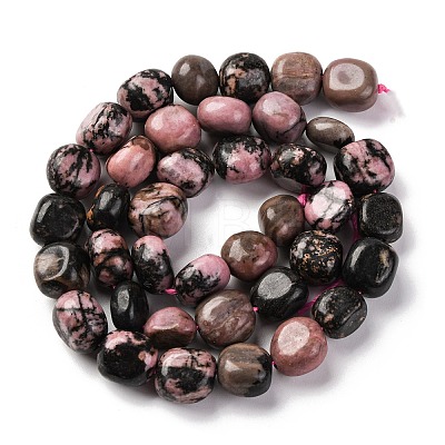 Natural Rhodonite Beads Strands G-G146-A07-02-1