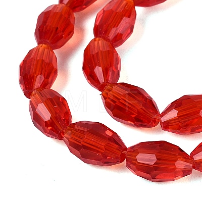 Transparent Glass Beads Strands GLAA-N071-01A-A05-1
