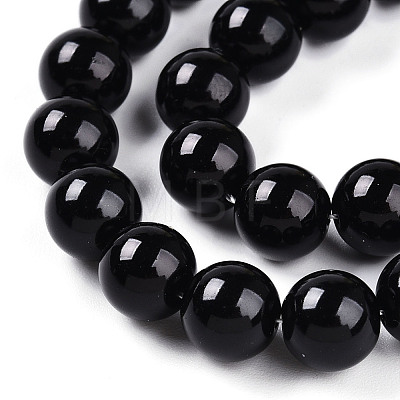 Glass Pearl Beads Strands HY-G002-01D-08-1