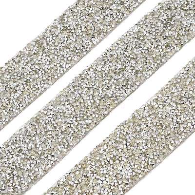 Glitter Resin Hotfix Rhinestone(Hot Melt Adhesive On The Back) OCOR-XCP0002-34-1