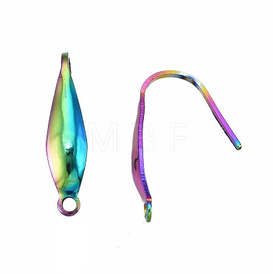 316 Stainless Steel Earring Hooks STAS-N098-002-1