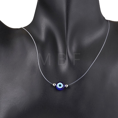 Lampwork Pendant Necklaces for Women NJEW-JN04800-1
