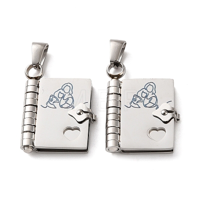 304 Stainless Steel Pendants SA-CBA694E-01P-06-1
