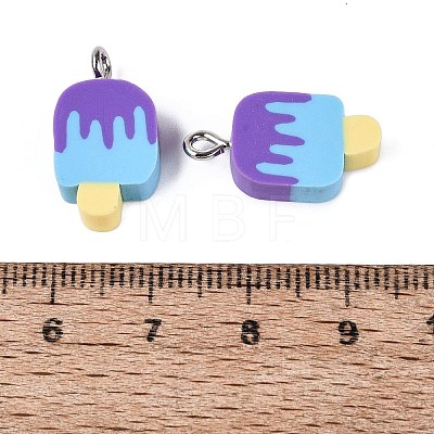 Handmade Polymer Clay Pendants CLAY-Q253-07P-09-1