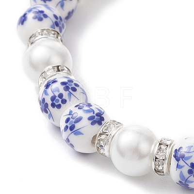 Brass Bowknot Charm Bracelets BJEW-JB12905-01-1