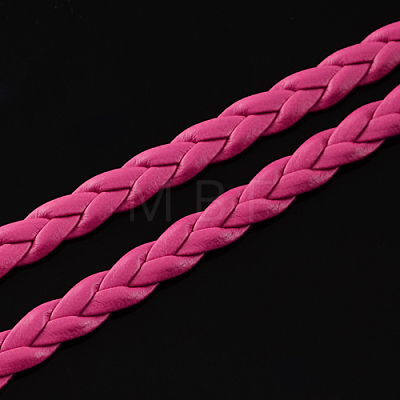 Braided Imitation Leather Cords LC-S002-5mm-13-1