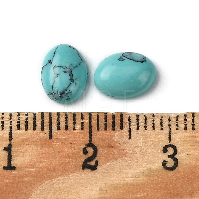 Synthetic Turquoise Cabochons G-A094-01B-44-1