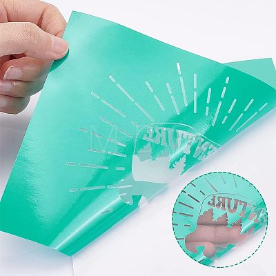 Self-Adhesive Silk Screen Printing Stencil DIY-WH0173-007-1