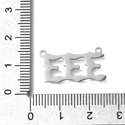 304 Stainless Steel Pendants STAS-D382-04C-P-1