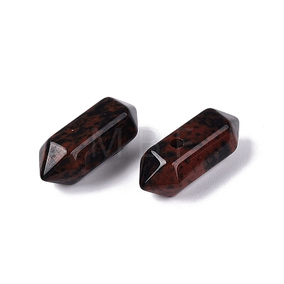 Natural Mahogany Obsidian Pendants G-Q601-27D-1