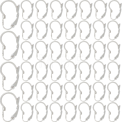 SOFPLATE 304 Stainless Steel Leverback Earring Findings STAS-SP0001-03A-1