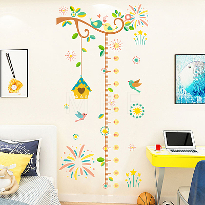 PVC Height Growth Chart Wall Sticker DIY-WH0232-005-1