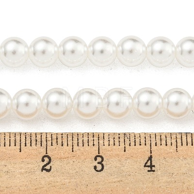 Glass Pearl Beads Strands X-HY-G002-01C-01-1