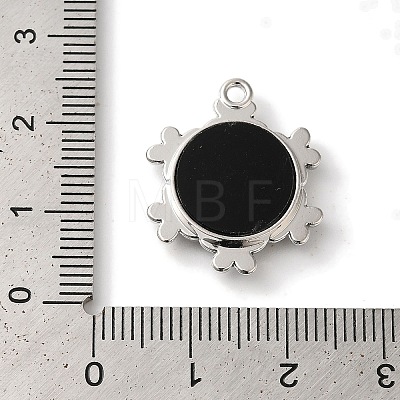 Flower Rack Plating Alloy Pendants FIND-I039-023B-P-1