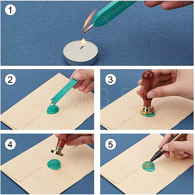 CRASPIRE Sealing Wax Sticks DIY-CP0001-86-05-1