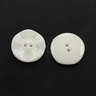 Acrylic Sewing Buttons BUTT-E073-C-01-1