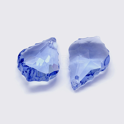 Faceted Glass Pendants LS-GLAA-F068-C10-1