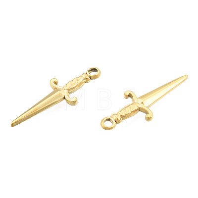 Ion Plating(IP) 201 Stainless Steel Pendants X-STAS-N098-246LG-1