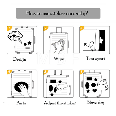 Cartoon Sheep Paper Stickers Set X-DIY-M031-53-1