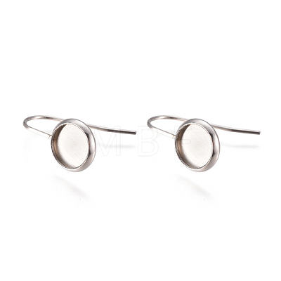304 Stainless Steel Earring Hooks STAS-F227-22A-P-1