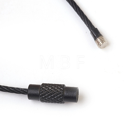 Steel Wire Bracelet Making MAK-F025-B07-1