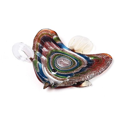 Handmade Lampwork Big Pendants LAMP-T024-05-1