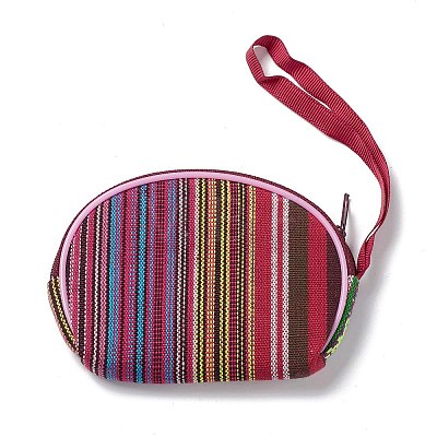 Stripe Pattern Cotton Clothlike Bags ABAG-C005-05-1