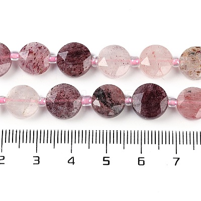 Natural Strawberry Quartz Beads Strands G-C116-A41-01-1