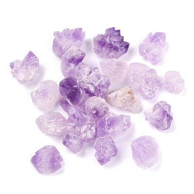 Rough Raw Natural Amethyst Beads G-M376-01-1