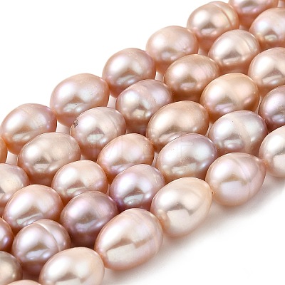 Natural Cultured Freshwater Pearl Beads Strands PEAR-I007-01E-06C-1