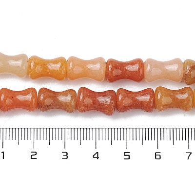 Natural Red Aventurine Beads Strands G-C102-A02-01-1