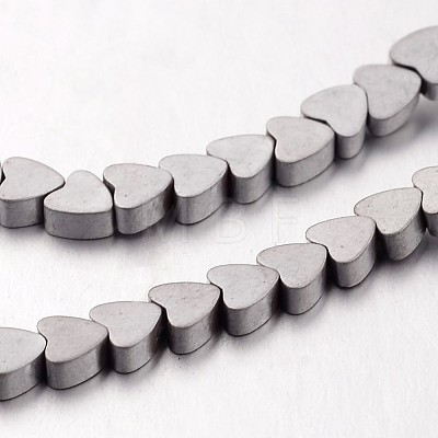 Electroplate Non-magnetic Synthetic Hematite Beads Strands G-F300-23A-F01-1